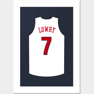 Kyle Lowry Toronto Jersey Qiangy Posters and Art